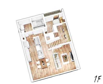 屋上のある家｜暮らしを選ぶ｜ポラスで建てる埼玉・千葉のローコスト 