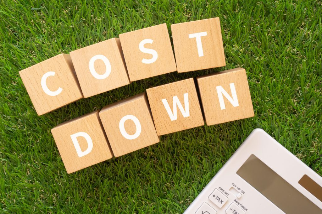 コストダウンのイメージ図
